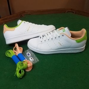 Adidas Stan Smith Kermit + Miss Piggy sz 8 New Womens sz 9.5